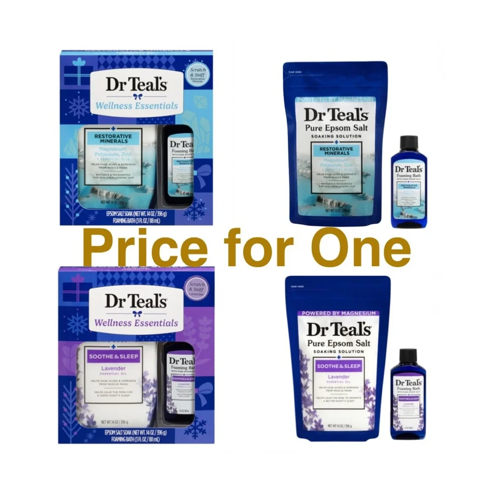 Dr Teal's Wellness Essentials Set - Picture 1 of 5